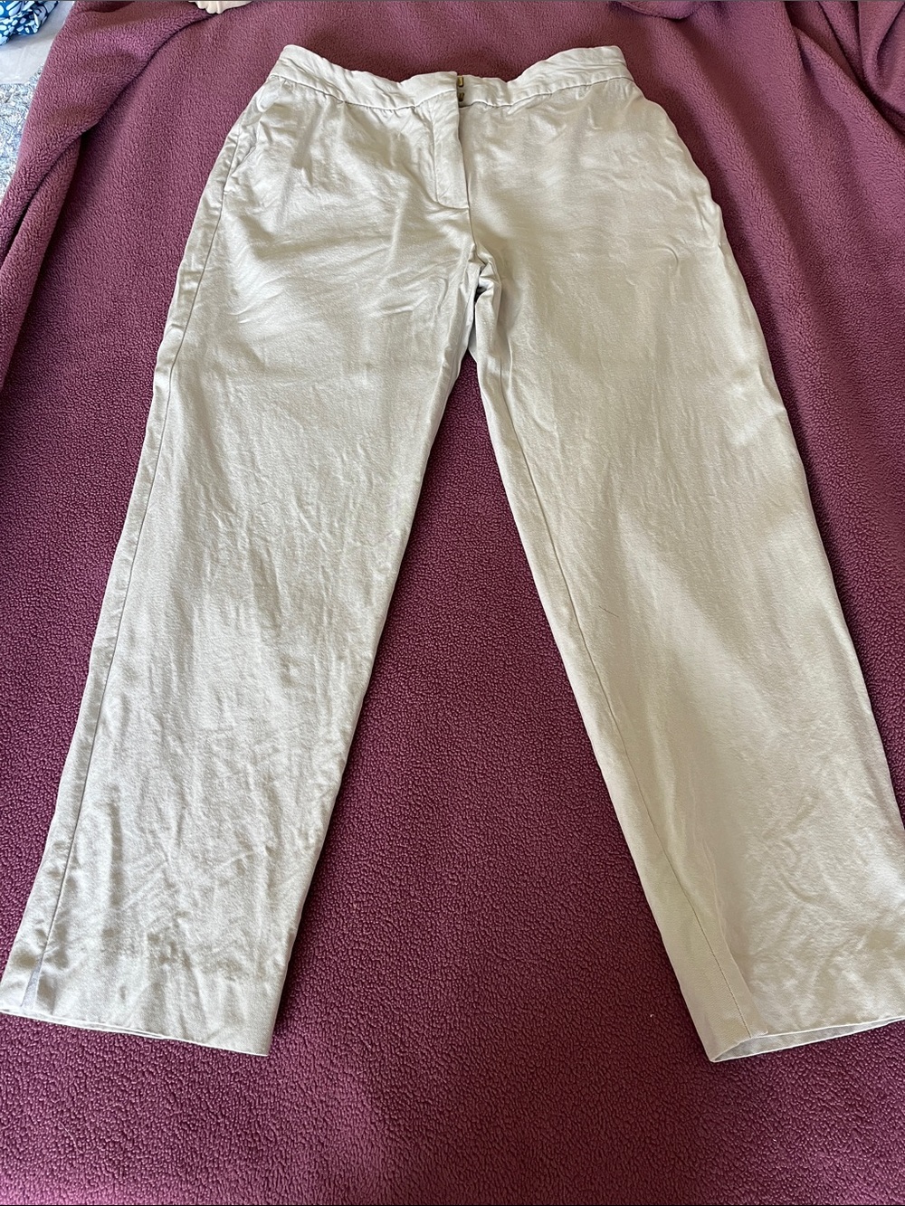 Massimo Dutti  Beige Pants - Classic  Fit